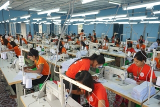 Xuất khẩu hàng may mặc của Myanmar đạt 1,8 tỷ đô la mỹ trong năm tài khóa 2017