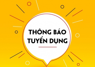 THÔNG BÁO TUYỂN DỤNG LAO ĐỘNG